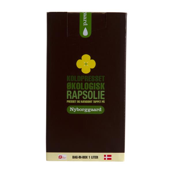 Rapsolie Nyborggaard bag in box 1 liter økologisk